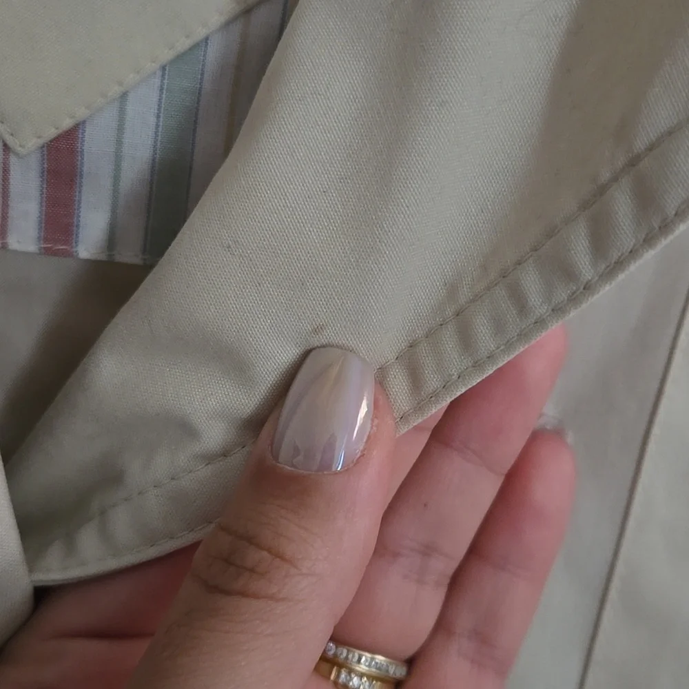 Vintage Ensign London Cream Coat Jacket - Picture 4 of 11